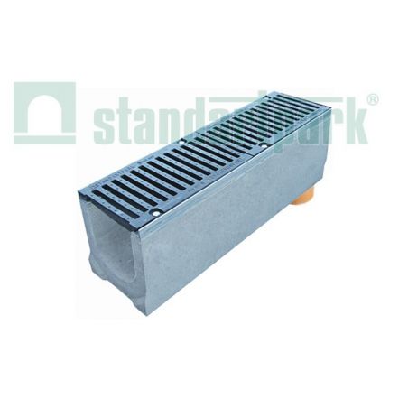 Лоток из фибробетона  (комплект) DN 160, Н 305  