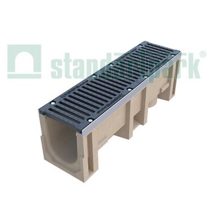 Лоток из полимербетона  (комплект) DN 160, Н 310  