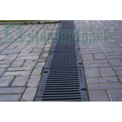 Лоток пластиковий з чавунною решіткою...