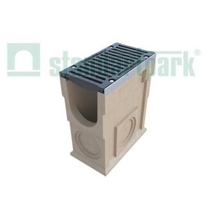 Polymer concrete trash box...