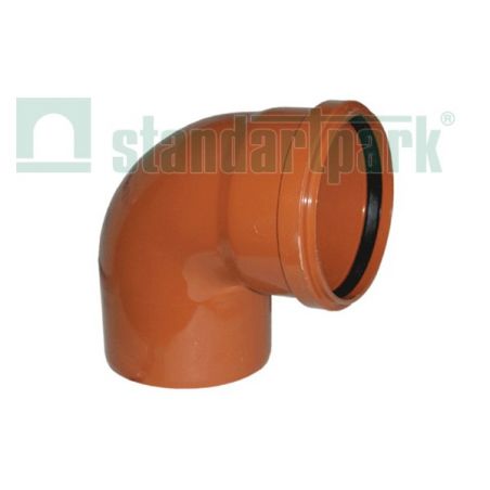 Колено ПВХ 160/90°