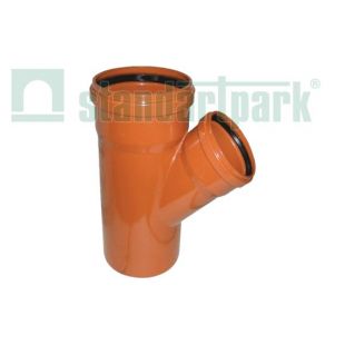 Tee 160h110 PVC / 45 °...