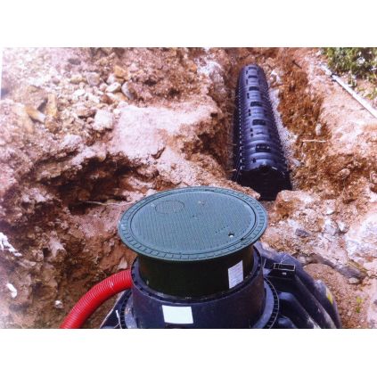 Заглушки до тунелю дренажного...