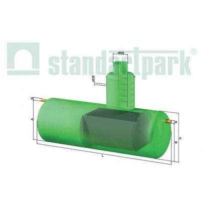 mineral oil separator with settler...