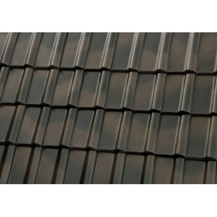 Tile Roben Piemont engobe autumn leaf