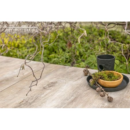 Террасная плита GeoCeramic timber noce