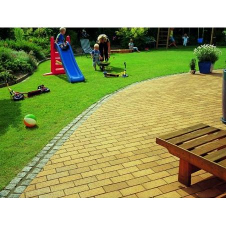 Брусчатка клинкерная Karamel-Ofenbunt