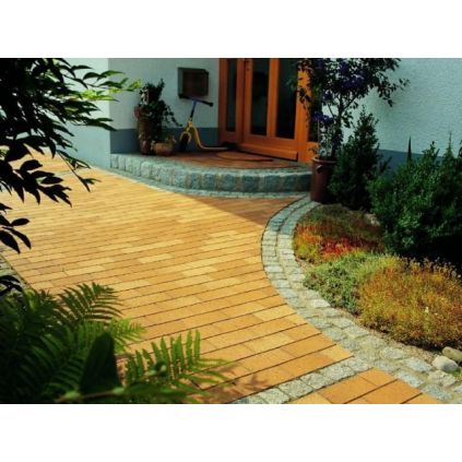 Бруківка клінкерна Karamel-Ofenbunt