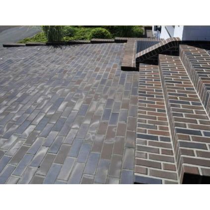 Sett clinker Dunkelbraun-Blau-Bunt