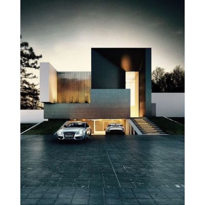 Террасная плита GeoCeramica concreet black