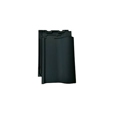 Черепица керамическая Nelskamp F 8 1/2 чёрная ангоба