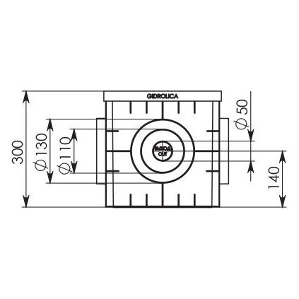 Storm-water inlets DP-30.30 Plastic