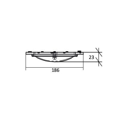 Water inlet grille 516 iron crevice...