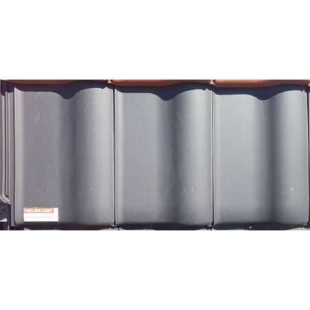 Черепица керамическая Nelskamp F 8 1/2 чёрная ангоба