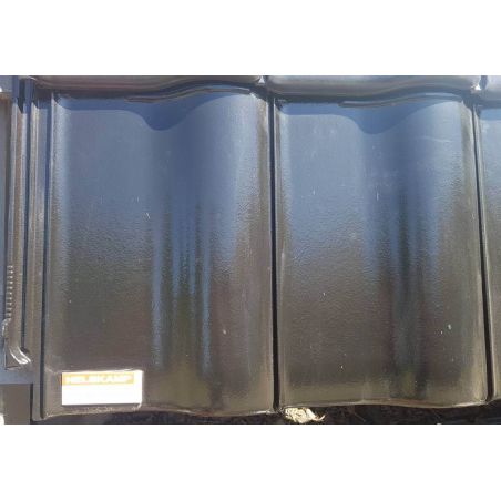 Черепица керамическая Nelskamp F 8 1/2 чёрная глазурь