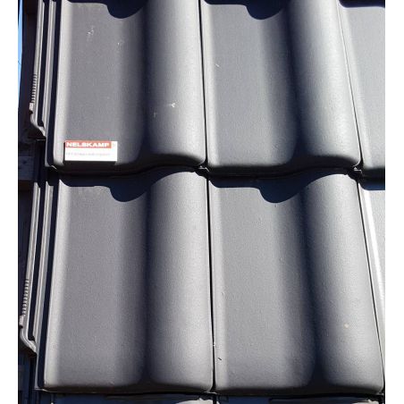 Черепица керамическая Nelskamp F 8 1/2 schwarz matt