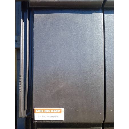 Черепица плоская Nelskamp G 10 черная ангоба