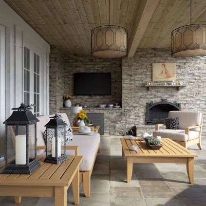 Decorative tiles Rock Style Roma Earth