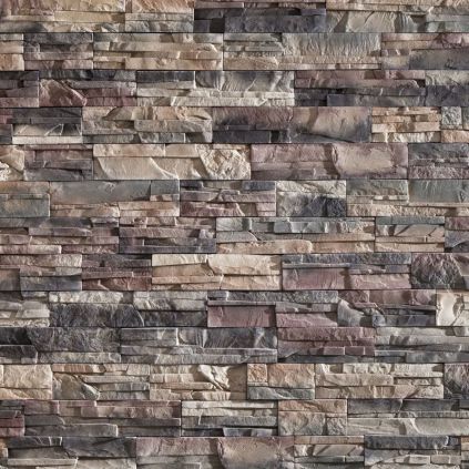 Decorative tiles Roma Grey-mix Rock...