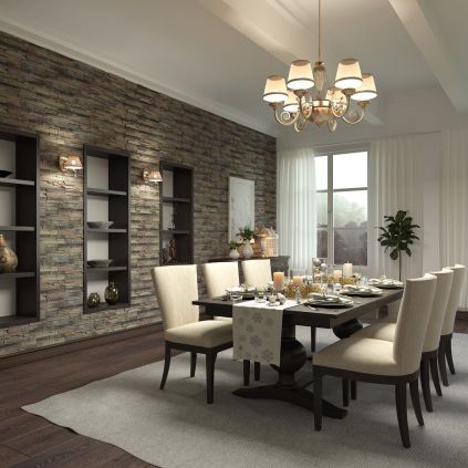 Decorative tiles Roma Grey-mix Rock...