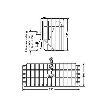 Grazeulovitel parapet funnel