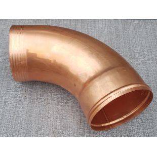 Knee copper pipe 80 Zambelli