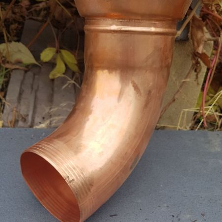 Колено трубы медное Zambelli 80