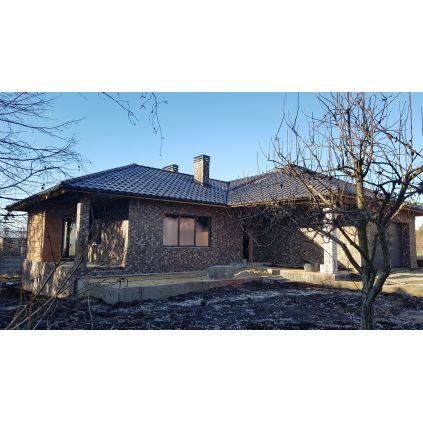 Черепица керамическая Nelskamp F 8 1/2 чёрная ангоба