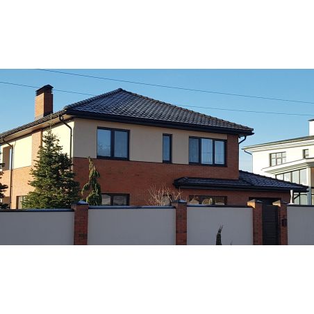 Черепица Jacobi Z10 коричневая