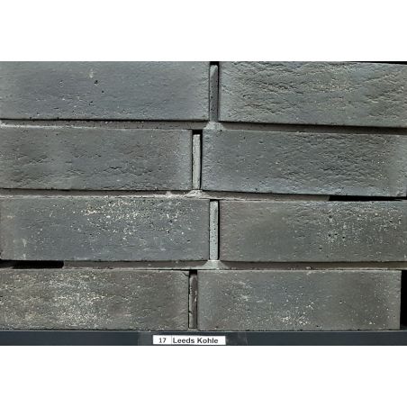 Клинкерный кирпич Leeds Kohle