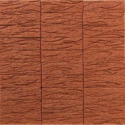 Кирпич Rubinrot Rustica Olfry ручной формовки