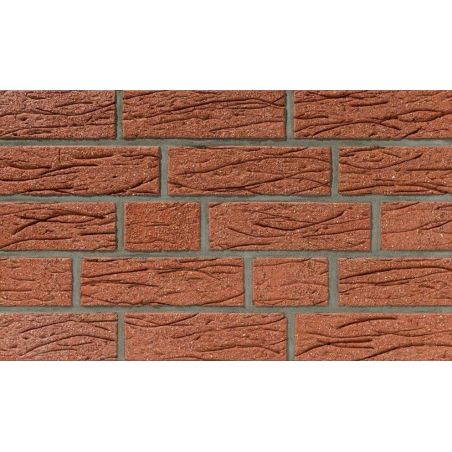 Кирпич Rubinrot Rustica Olfry ручной формовки