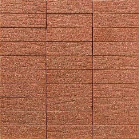 Кирпич Rubinrot Borke Olfry ручной формовки