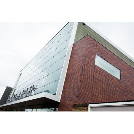 Клинкерный кирпич Muhr Li 04 узкий Rotbraun-bunt