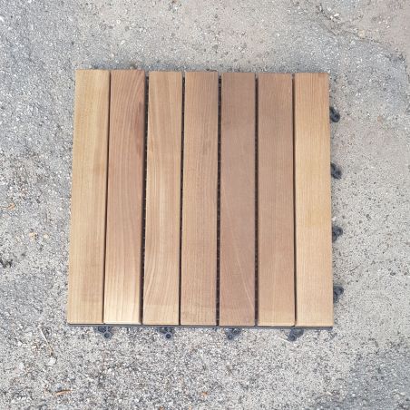 Паркет садовый термоясень модульный