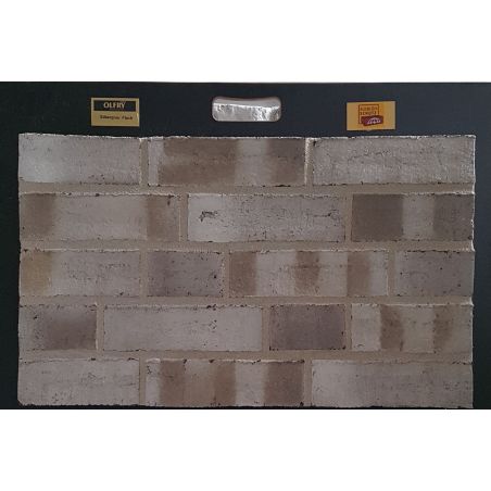 Кирпич клинкерный Silbergrau Flach Olfry