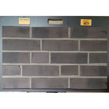 Кирпич клинкерный Englischblau-Braun deLuxe Olfry