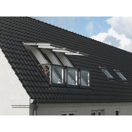 Вікно-балкон Velux Cabrio для мансарди