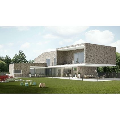 Hand-molded brick Wapper Grey Maax...