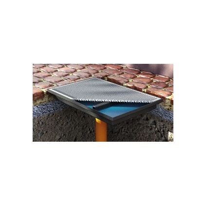 Floor tray plastic Aco light 60/40