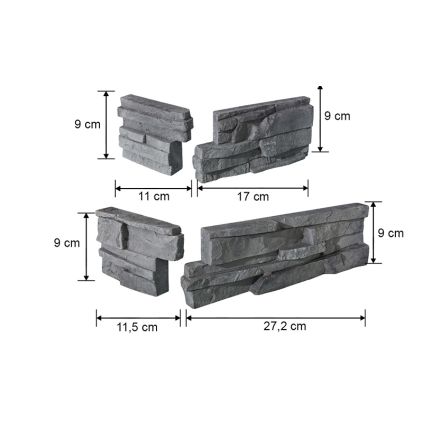 Decorative tiles Rock Style Roma...