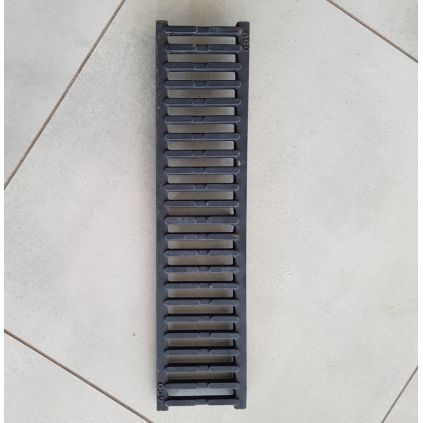 Lattice iron crevice tray drain water...