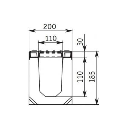 Лоток водовідвідний бетонний Супер...