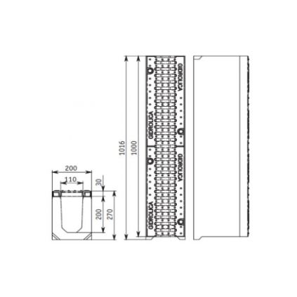 Лоток водовідвідний бетонний Супер...