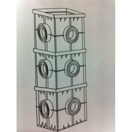 Storm-water inlets plastic black 300x300