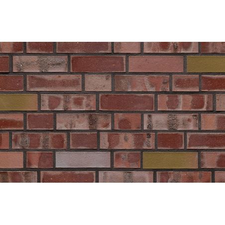 Клинкерный кирпич ABC-klinkergruppe Brandenburg mit Gelbanteil rotbunt glatt