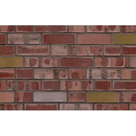 Клинкерный кирпич ABC-klinkergruppe Brandenburg mit Gelbanteil rotbunt glatt