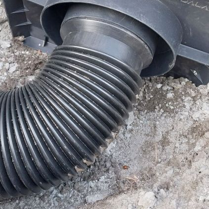 Колено гибкое 110 мм