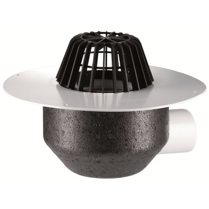 Кровельная воронка DN110 ПВХ с...