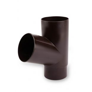 Tee 67 ° Galeco PVC pipe 130